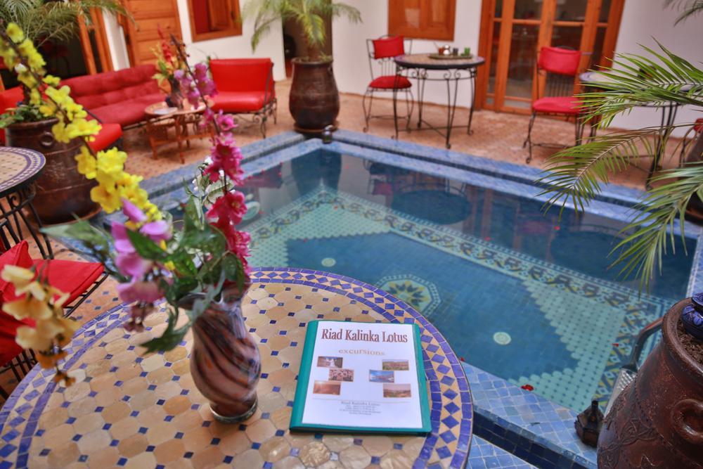 Riad Kalinka Lotus Marraquexe Exterior foto